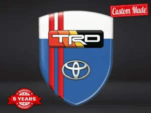 Toyota Personalized Logo Stickers Style Max Durable Pro